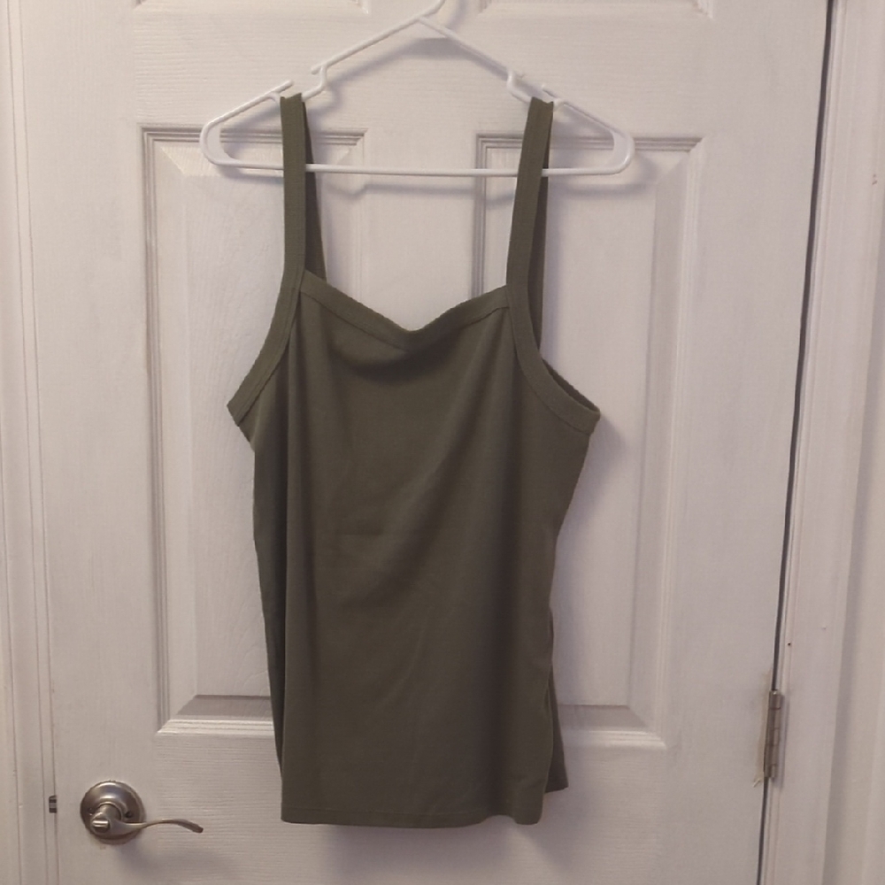 Old Navy Olive Green Tank Top
